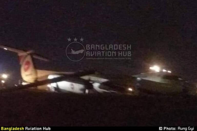 Bangladeshi Plane Crash in Myanmar Injures Five