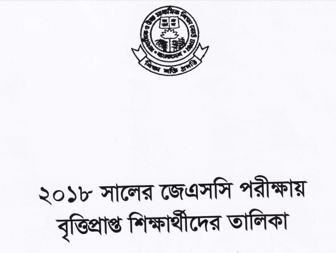 Dhaka Board JSC Scholarship Result 2019 Published Online