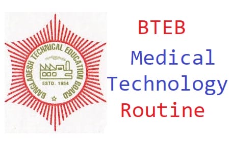 2019 Medical Technology Exam Routine Released by BTEB