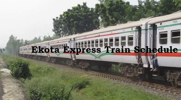 Ekota Express Train Schedule & Ticket Info 2023 Update