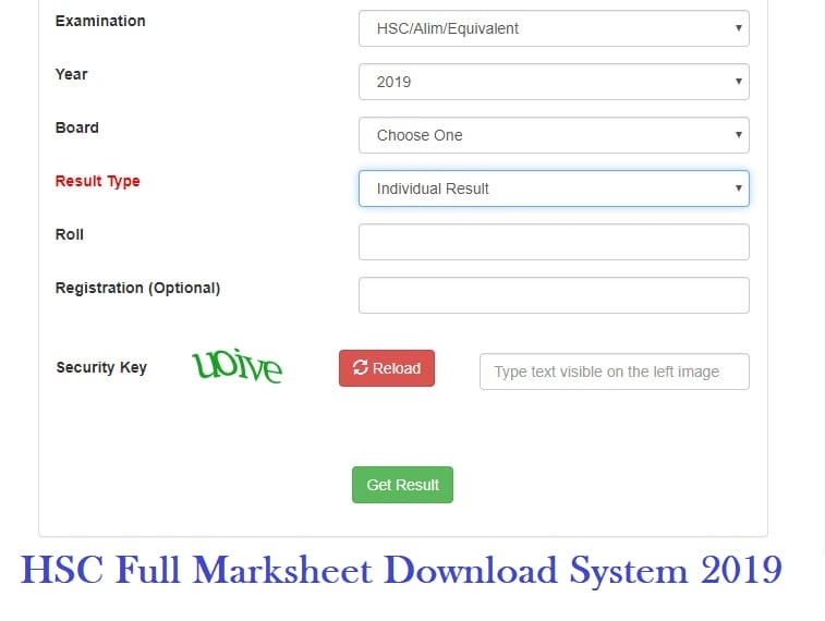 Download Your HSC Result 2019 Marksheet from Bangladesh Now