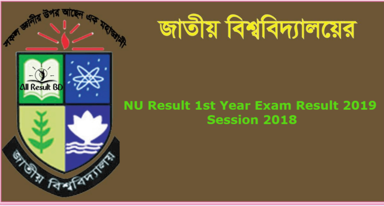 NU Honours 1st Year Exam Results 2019 Released