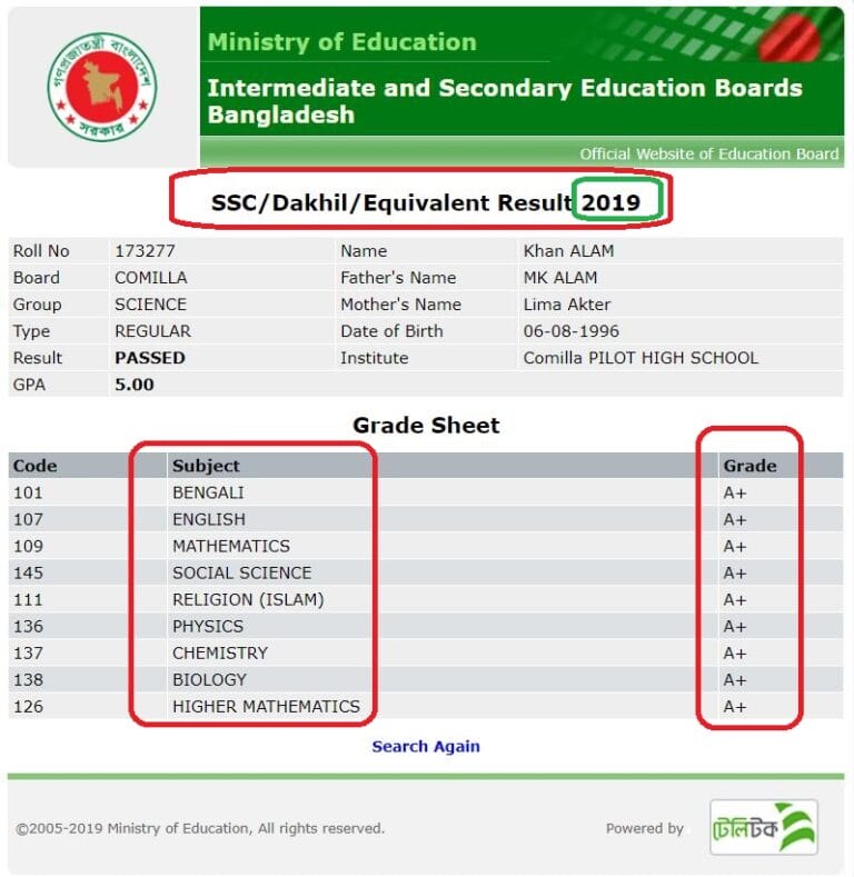 How to Check SSC Result 2019 Online in Bangladesh