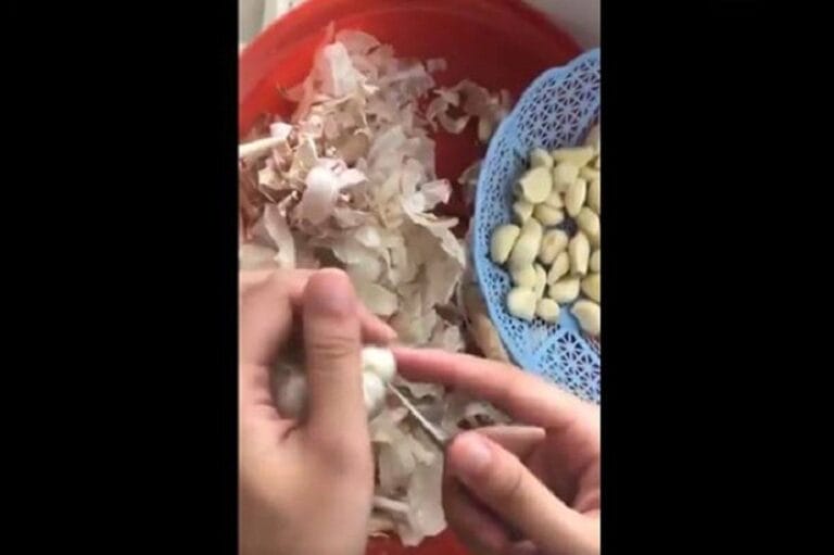 Viral Garlic Peeling Hack: Over 2 Billion Views on Twitter