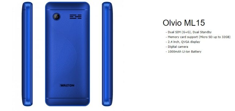 Walton Olvio ML15 Specs & Price in Bangladesh (2023)