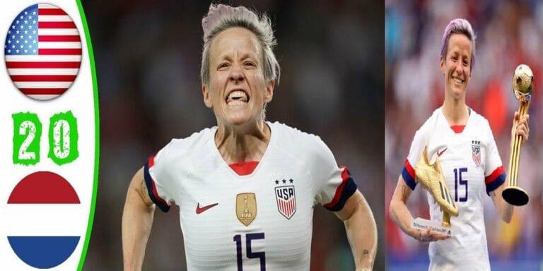 Megan Rapinoe Wins 2019 Women's World Cup Golden Boot