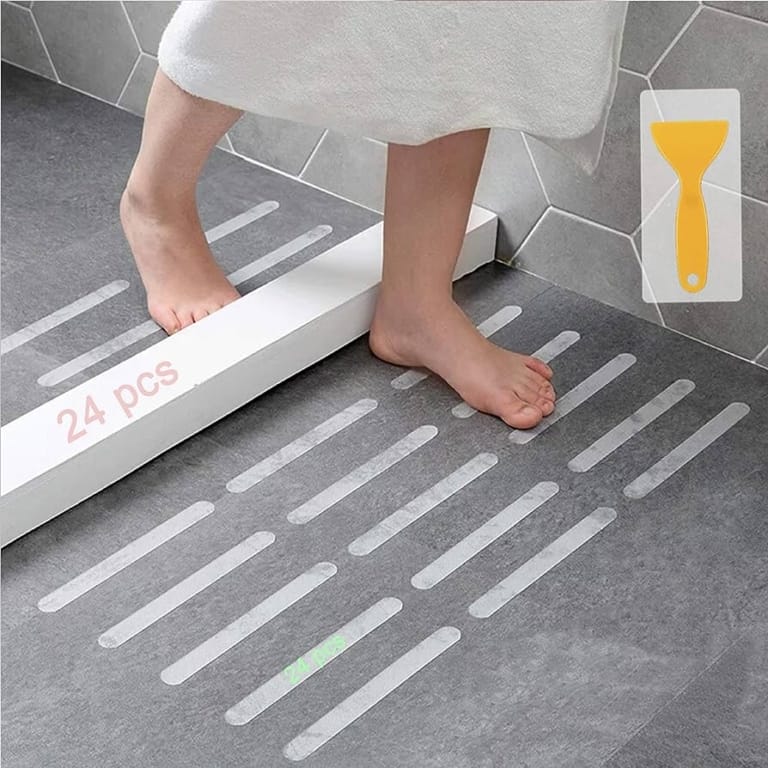 Enhance Bathtub Safety: Install Non-Slip Decals or Mats