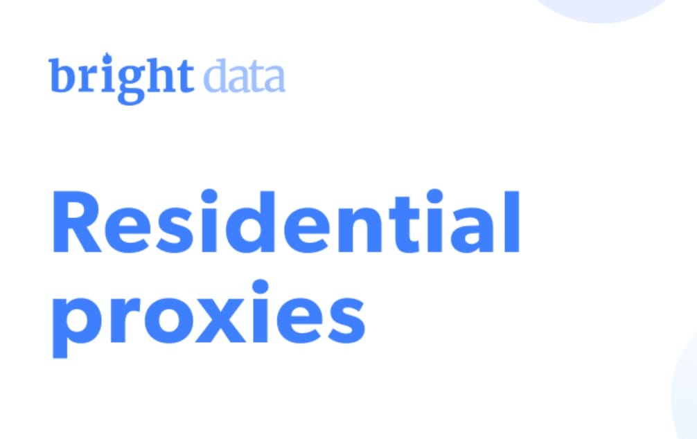 Bright Data Residential Proxies