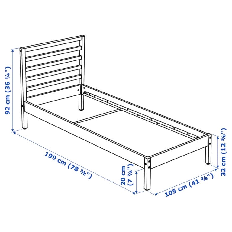 Twin Bed Frame Dimensions: A Complete Guide for Buyers