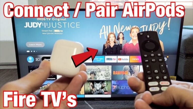 Effortlessly Connect AirPods to Your Fire TV: A Step-by-Step Guide