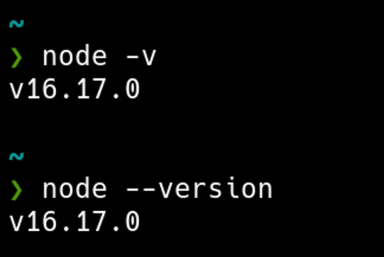 How to Check Node.js Version on Linux, Windows, macOS