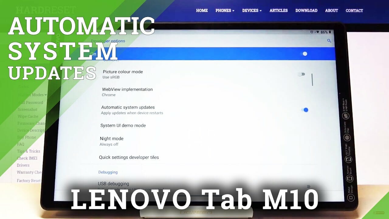 How Do I Update The Software On Lenovo Tab?