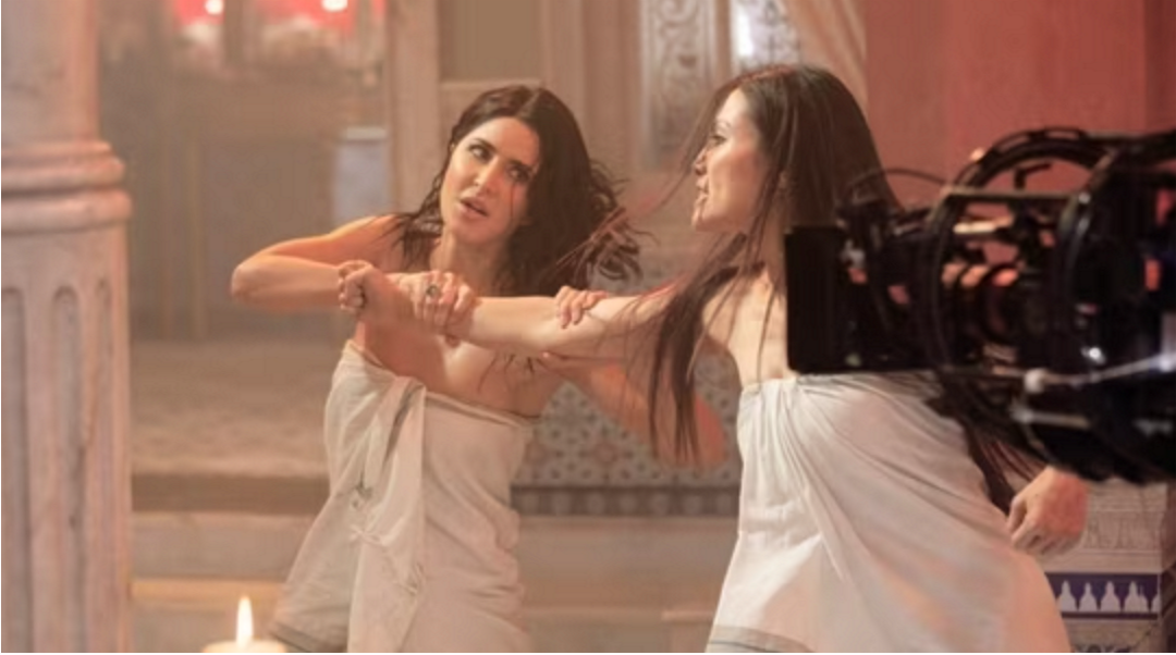 Michelle Lee and Katrina Kaif's Towel Fight Scene Creates Buzz