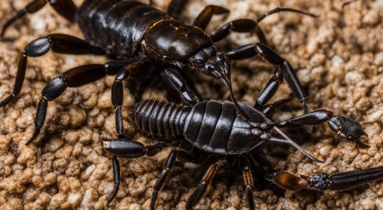 how to tell if a scorpion is male or female